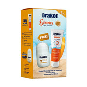 DrakonĀ® promopack ( Sunscreen Gel - Cream SPF 50 +Drakon whitening Roll on Oriental Oud) - Drakon